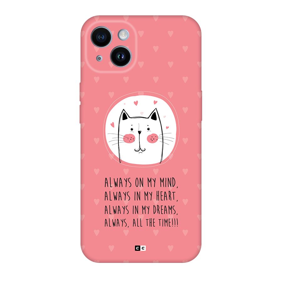 Always In Mind Back Case for iPhone 14