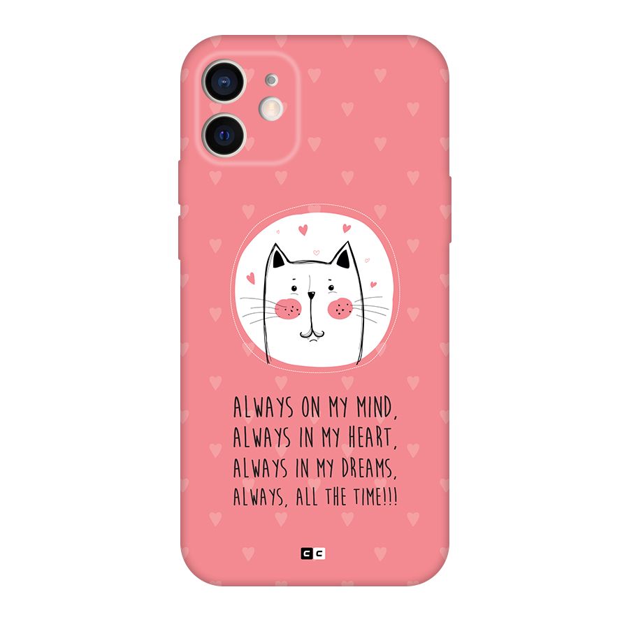 Always In Mind Back Case for iPhone 12 Pro