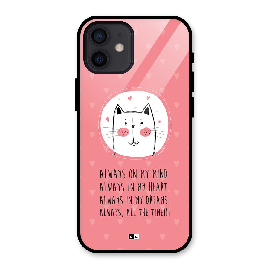 Always In Mind Back Case for iPhone 12