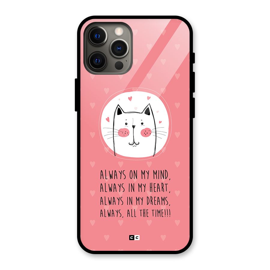 Always In Mind Back Case for iPhone 12 Pro Max