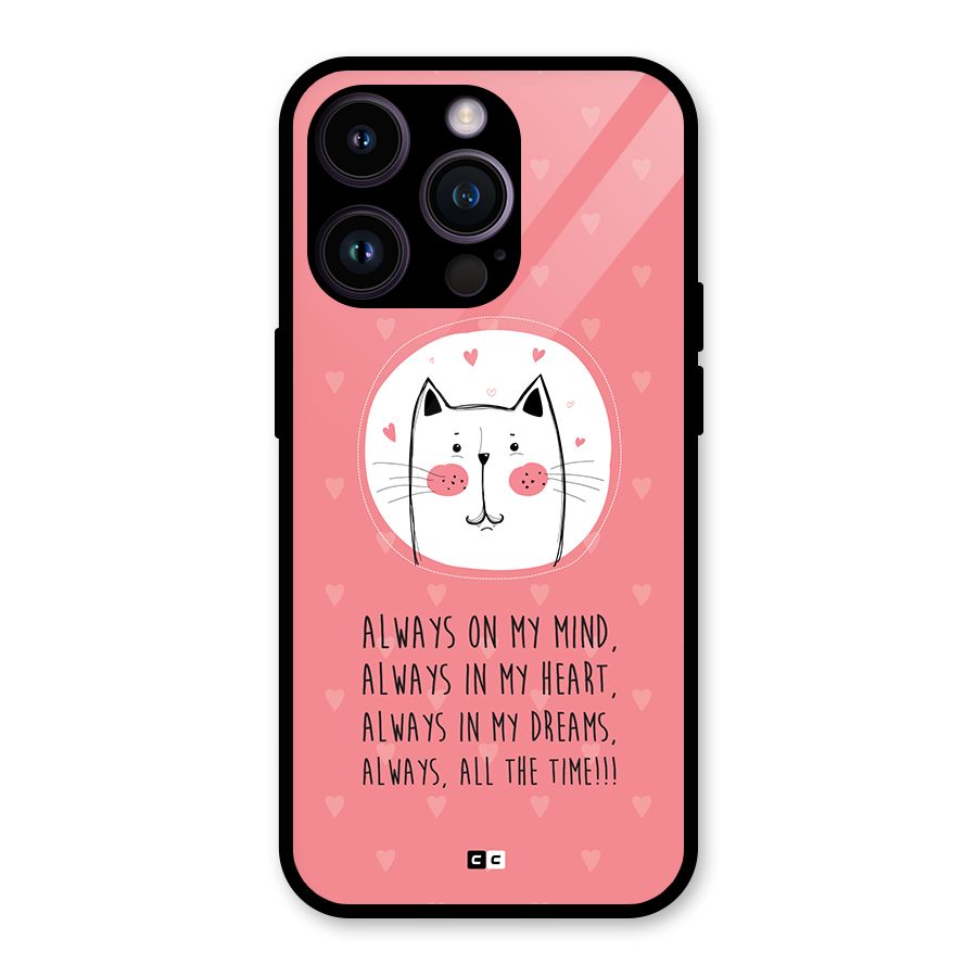 Always In Mind Back Case for iPhone 14 Pro
