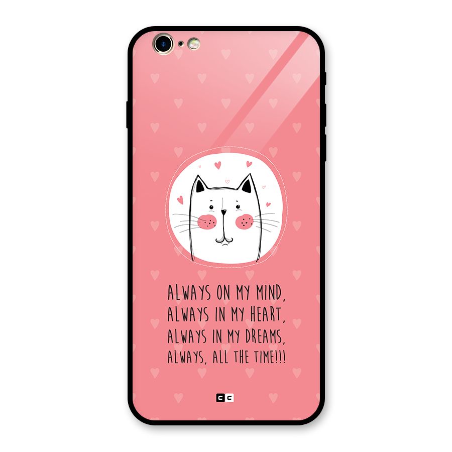 Always In Mind Back Case for iPhone 6 Plus 6S Plus