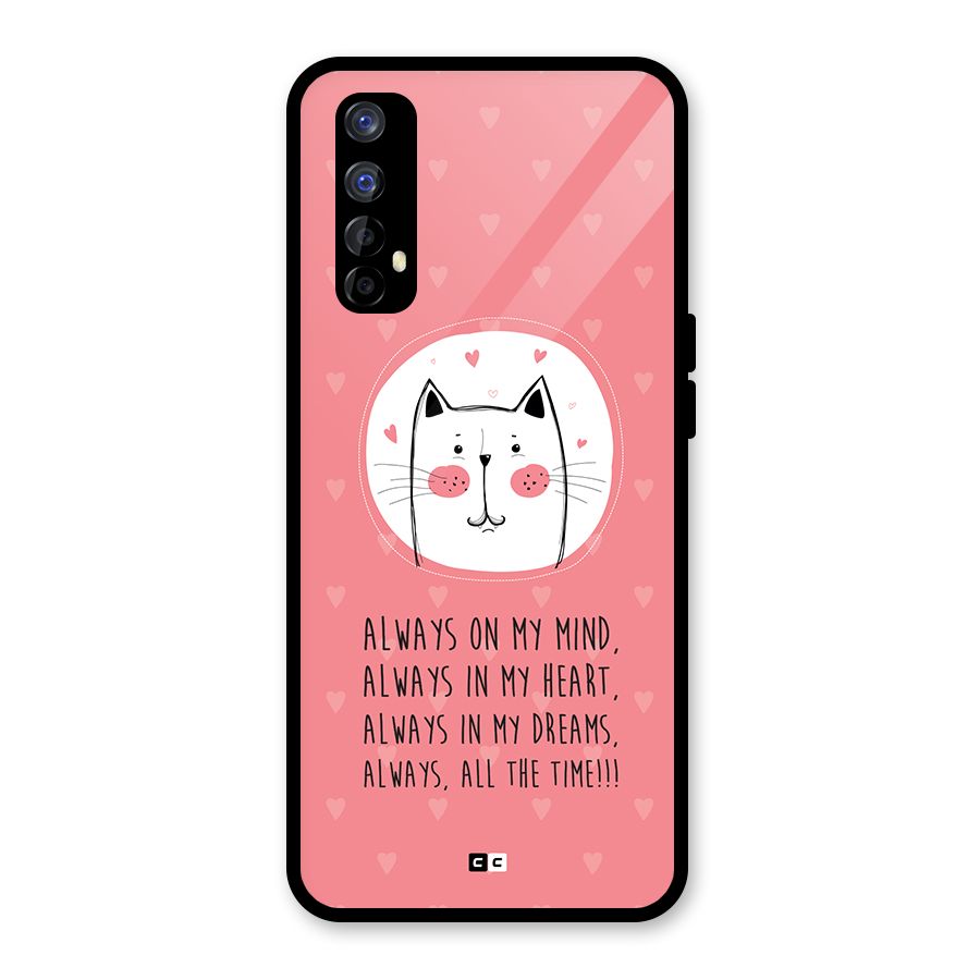 Always In Mind Glass Back Case for Realme 7