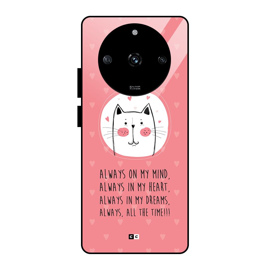 Always In Mind Glass Back Case for Realme Narzo 60 5G