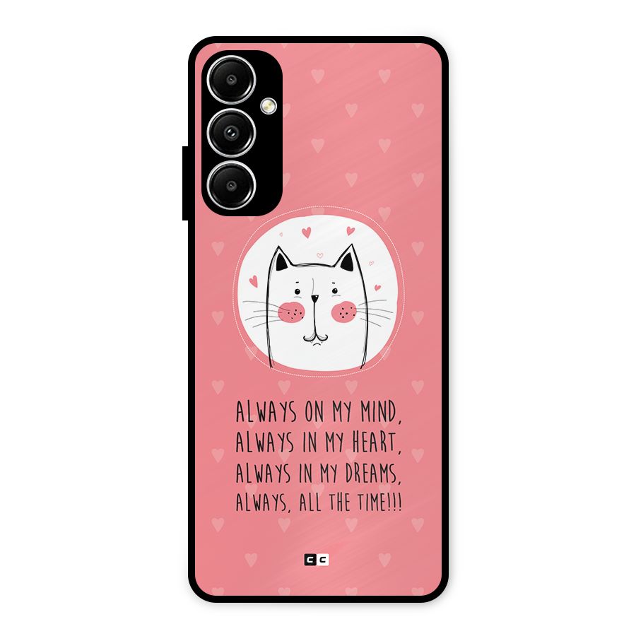 Always In Mind Metal Back Case for Galaxy A05s