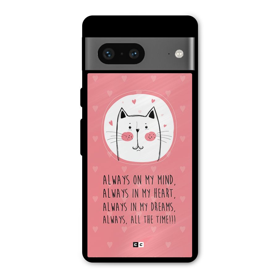 Always In Mind Metal Back Case for Google Pixel 7
