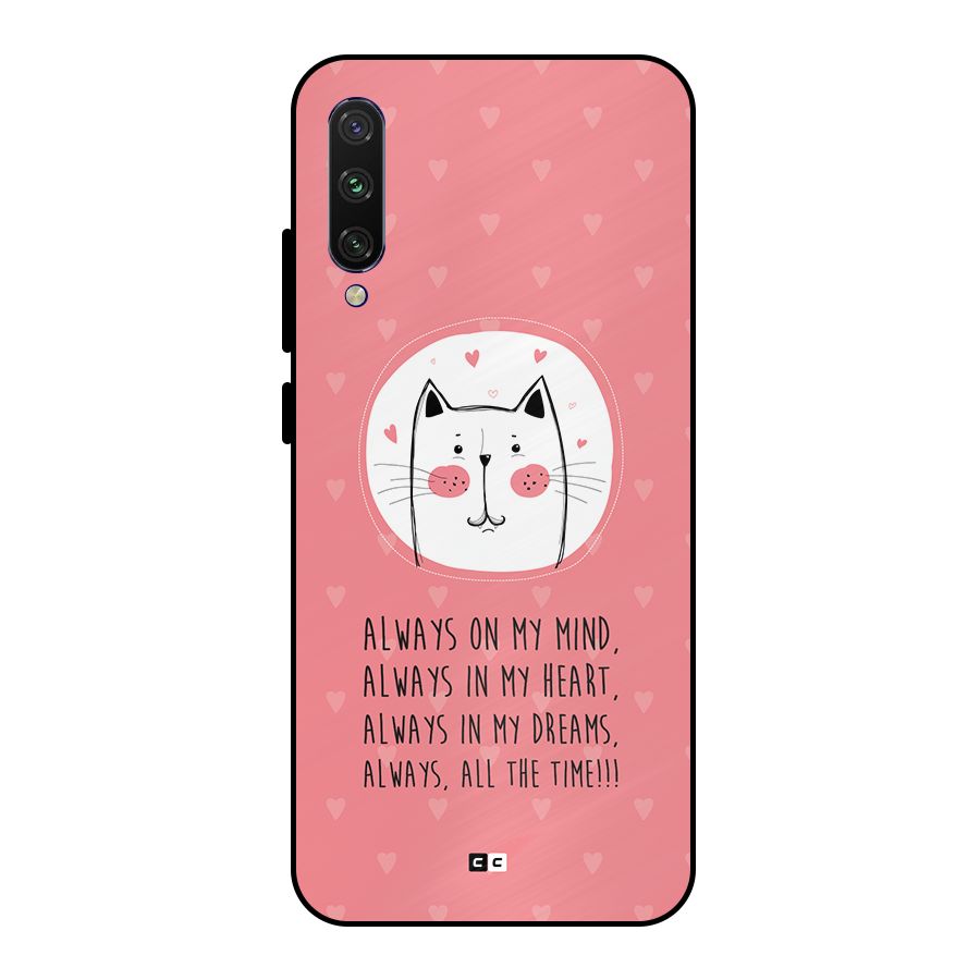 Always In Mind Metal Back Case for Mi A3