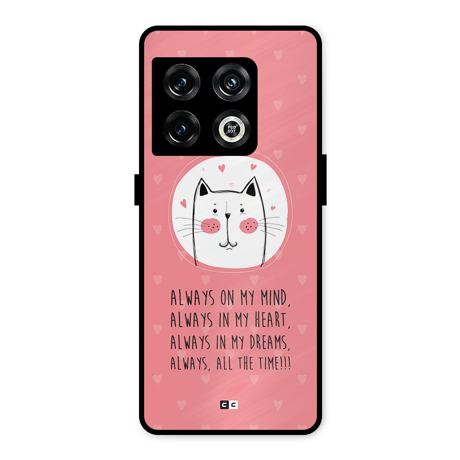 Always In Mind Metal Back Case for OnePlus 10 Pro 5G
