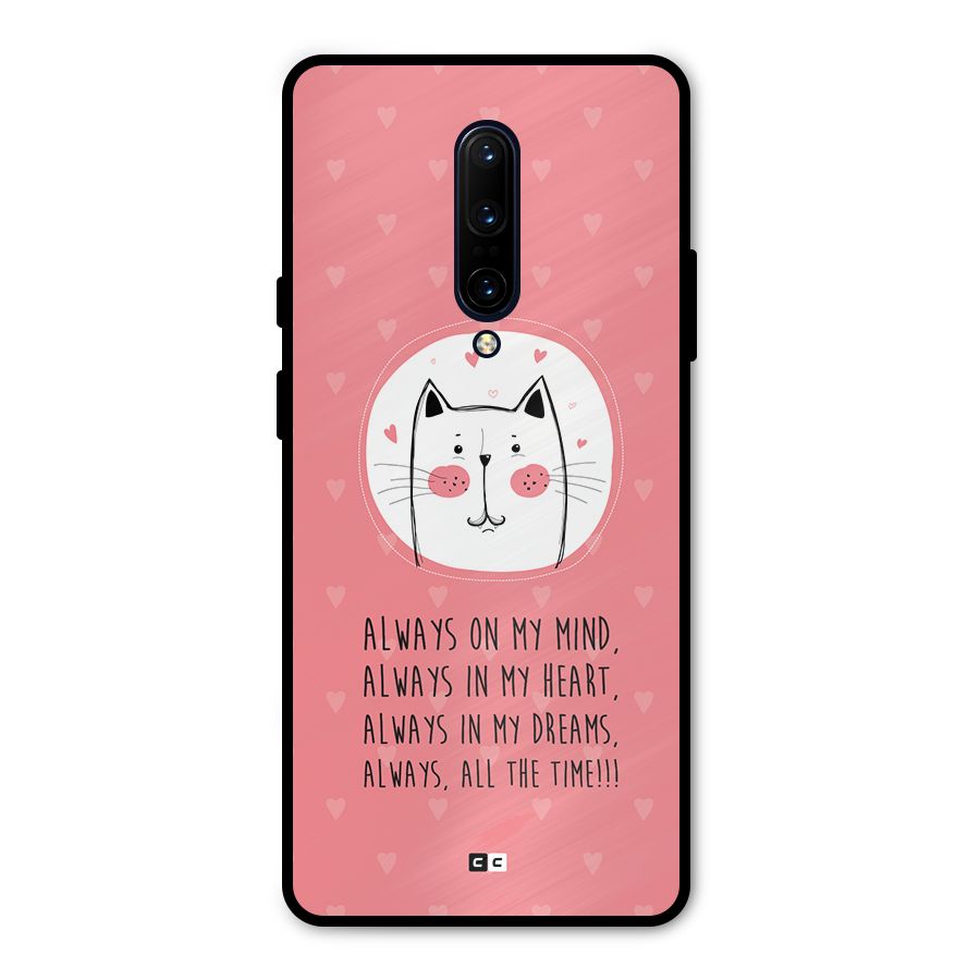 Always In Mind Metal Back Case for OnePlus 7 Pro