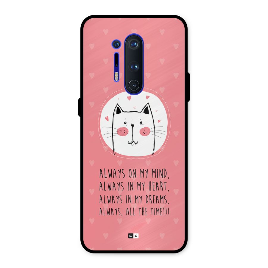 Always In Mind Metal Back Case for OnePlus 8 Pro