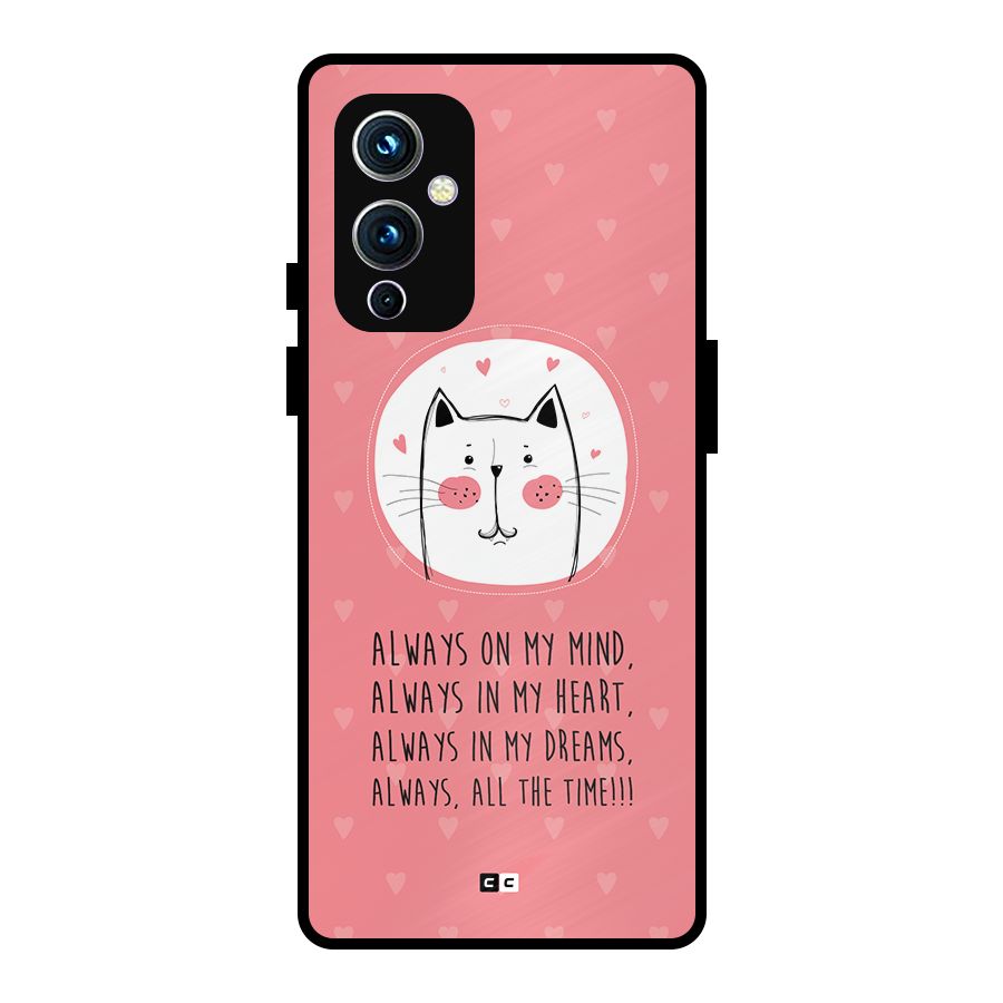 Always In Mind Metal Back Case for OnePlus 9