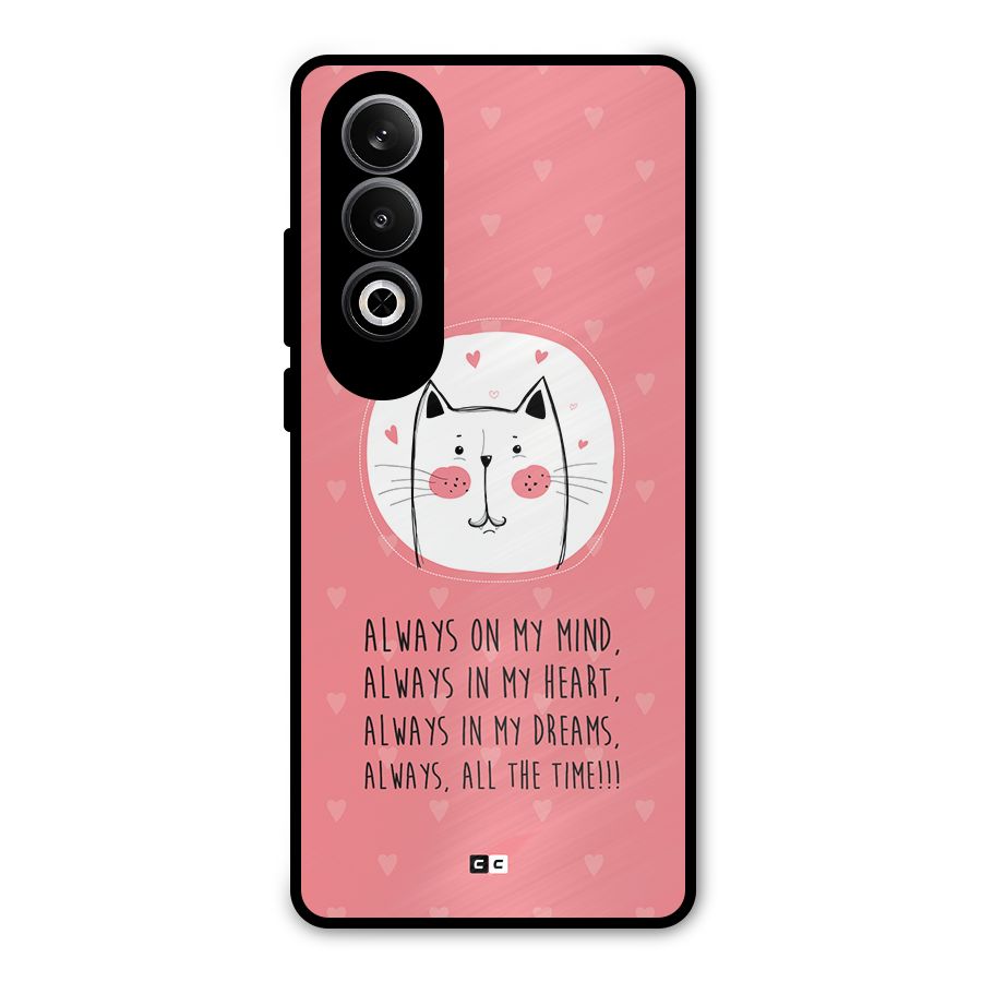 Always In Mind Metal Back Case for OnePlus Nord CE4