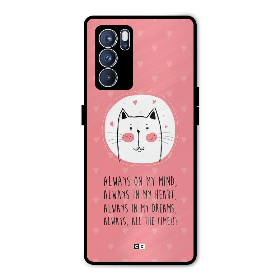 Always In Mind Metal Back Case for Oppo Reno6 Pro 5G