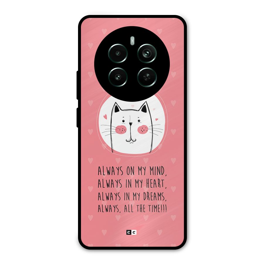 Always In Mind Metal Back Case for Realme Narzo 70 Pro