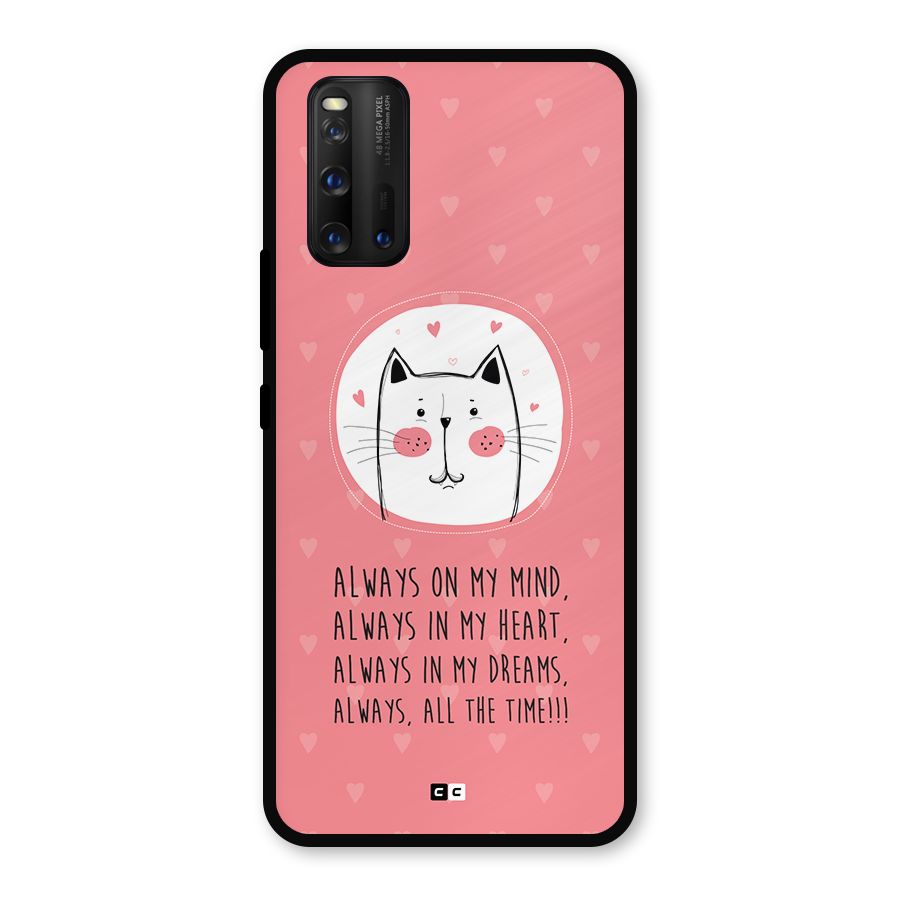 Always In Mind Metal Back Case for iQOO 3