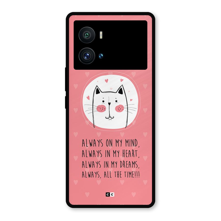 Always In Mind Metal Back Case for iQOO 9 Pro
