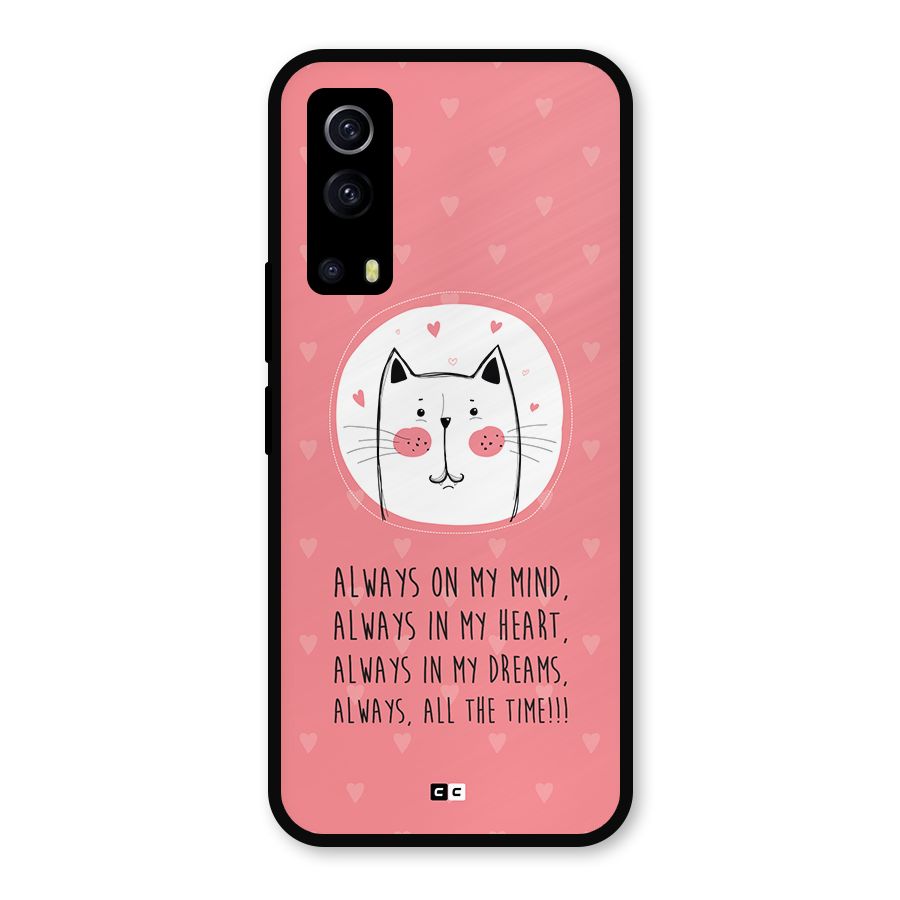 Always In Mind Metal Back Case for iQOO Z3