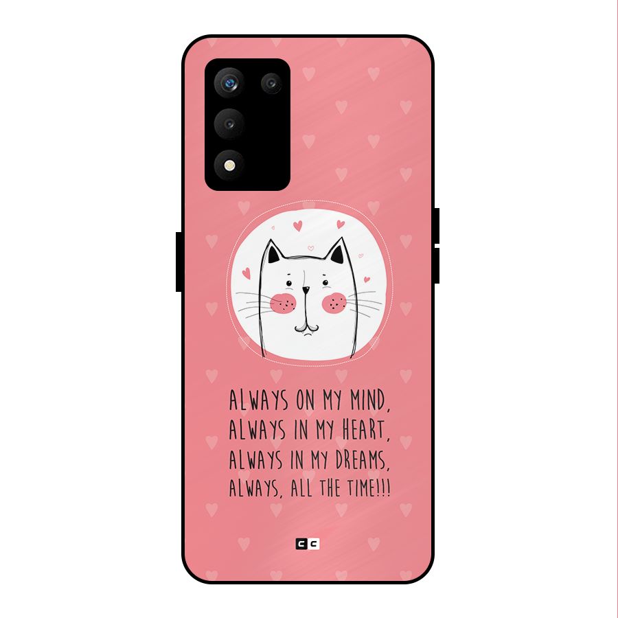 Always In Mind Metal Back Case for realme 9 5G SE