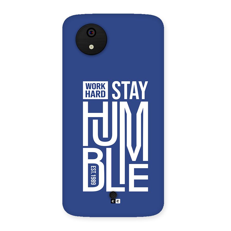 Always Stay Humble Back Case for Canvas A1  AQ4501