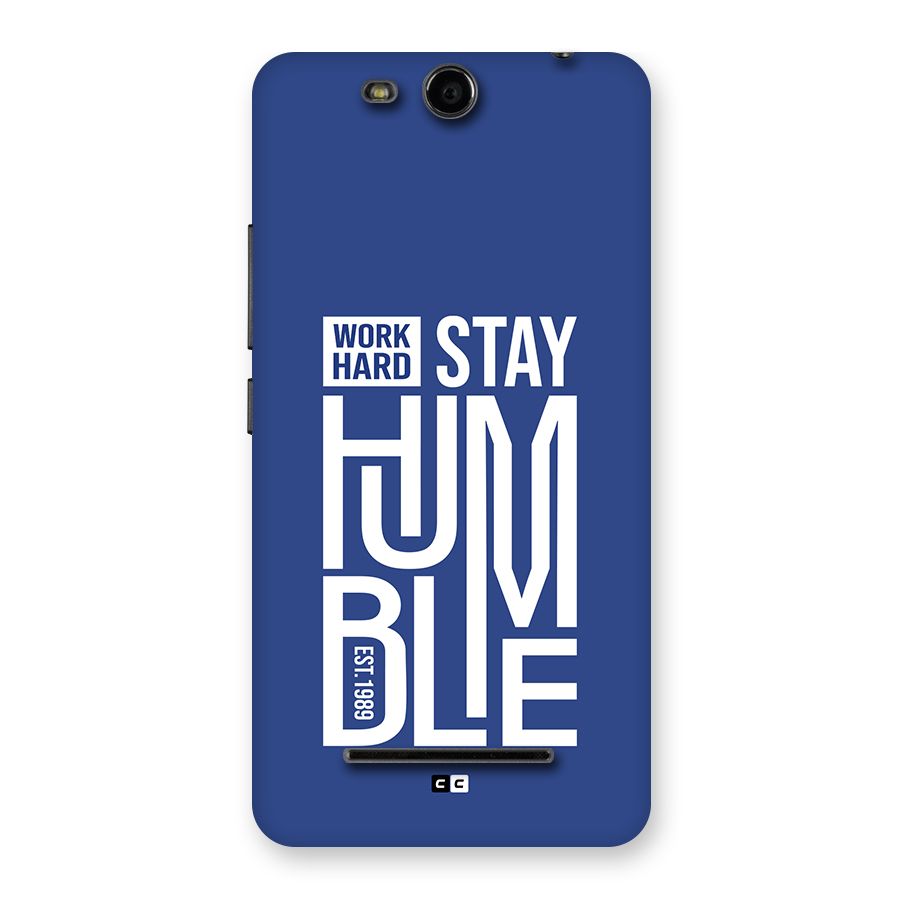 Always Stay Humble Back Case for Canvas Juice 3 Q392