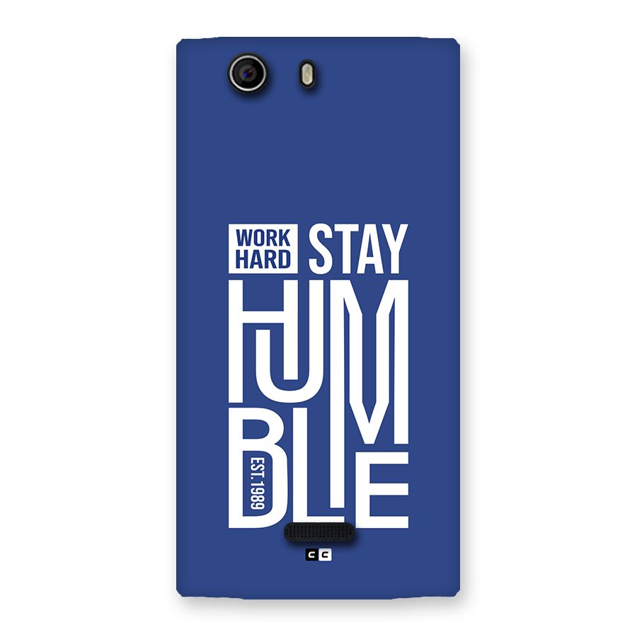 Always Stay Humble Back Case for Canvas Nitro 2 E311