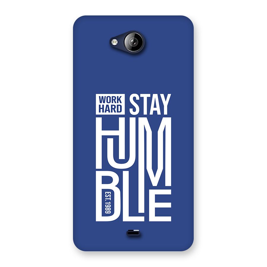 Always Stay Humble Back Case for Canvas Play Q355
