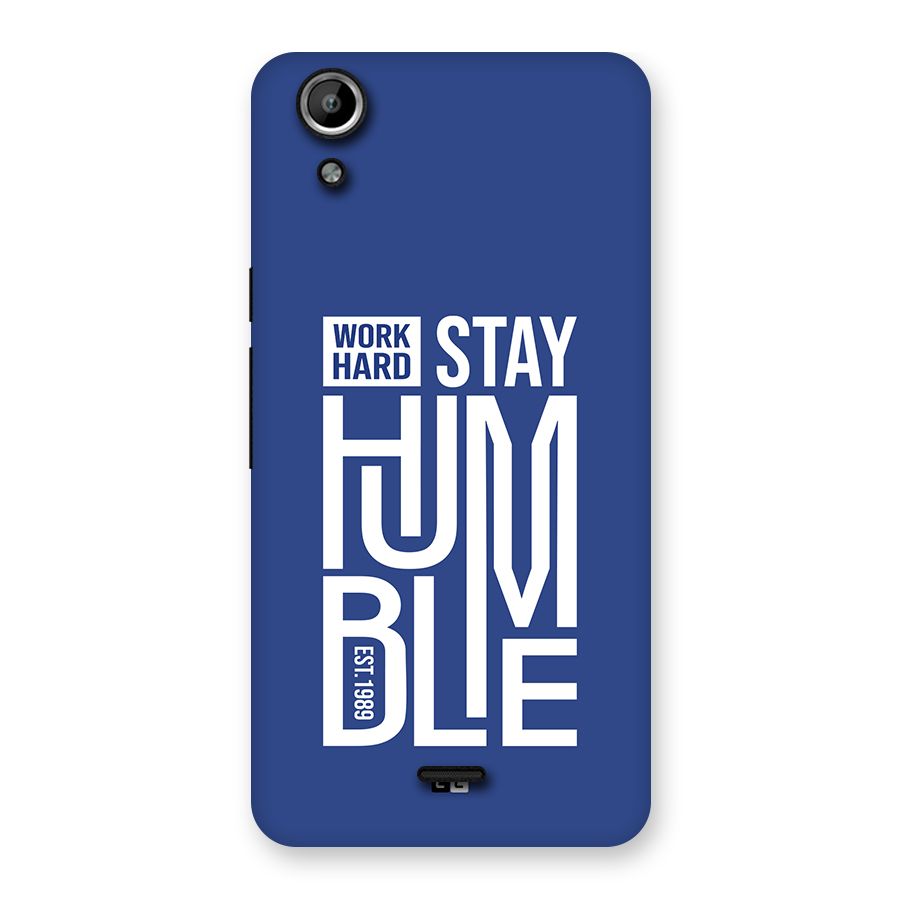 Always Stay Humble Back Case for Canvas Selfie Lens Q345