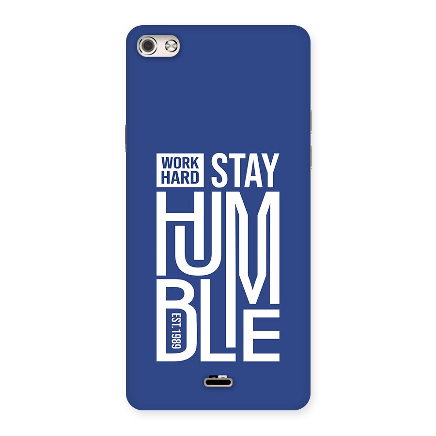 Always Stay Humble Back Case for Canvas Silver 5