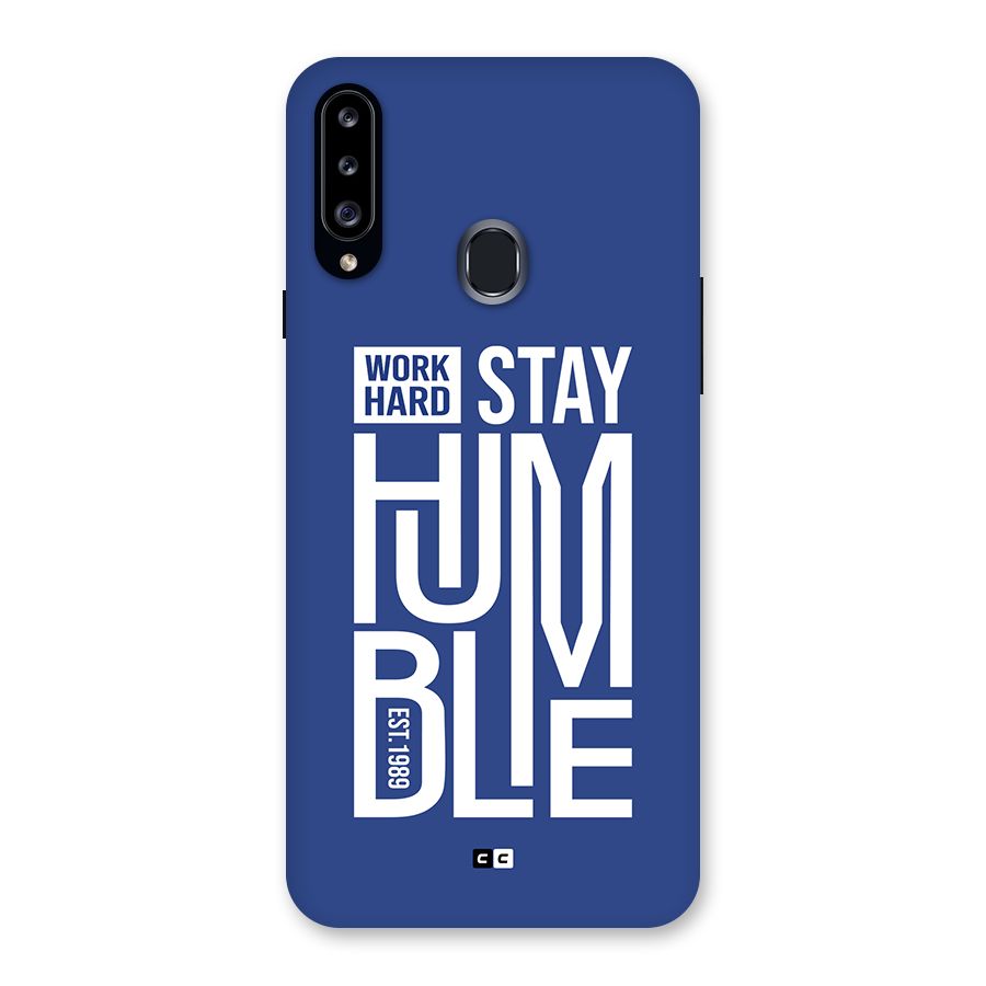 Always Stay Humble Back Case for Galaxy A20s