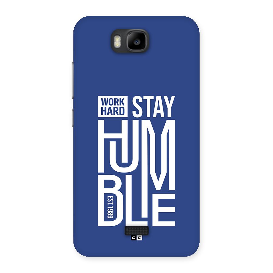 Always Stay Humble Back Case for Honor Bee