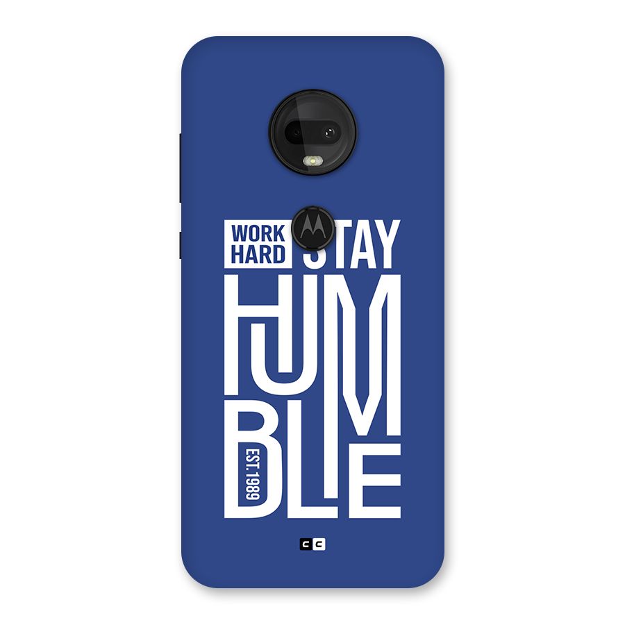 Always Stay Humble Back Case for Moto G7
