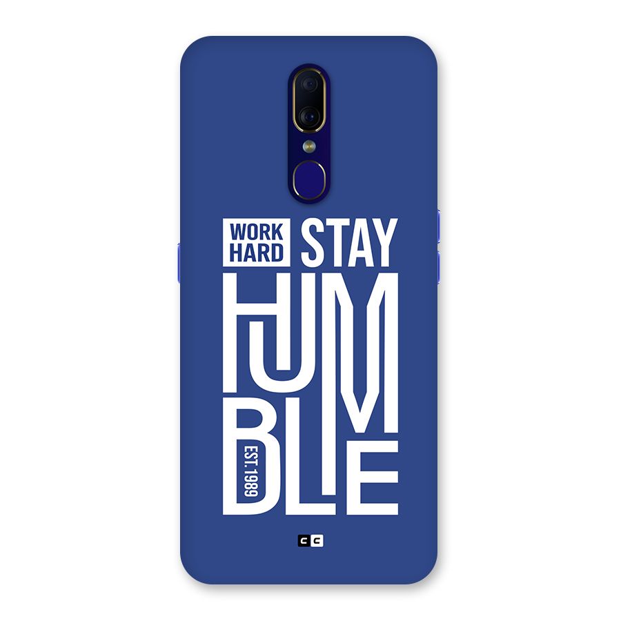 Always Stay Humble Back Case for Oppo A9