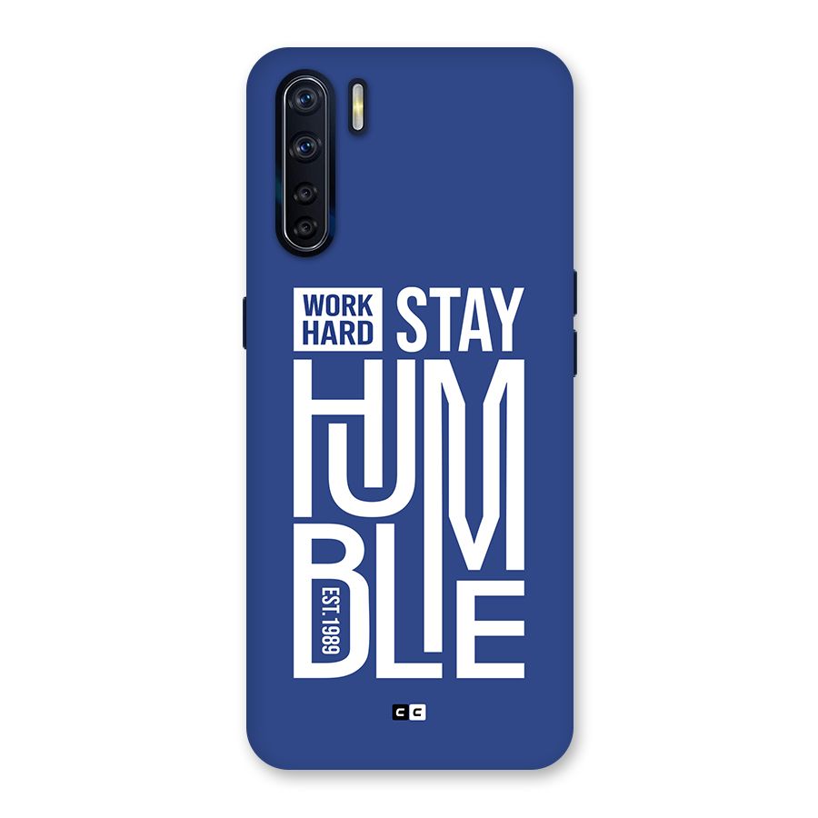 Always Stay Humble Back Case for Oppo F15