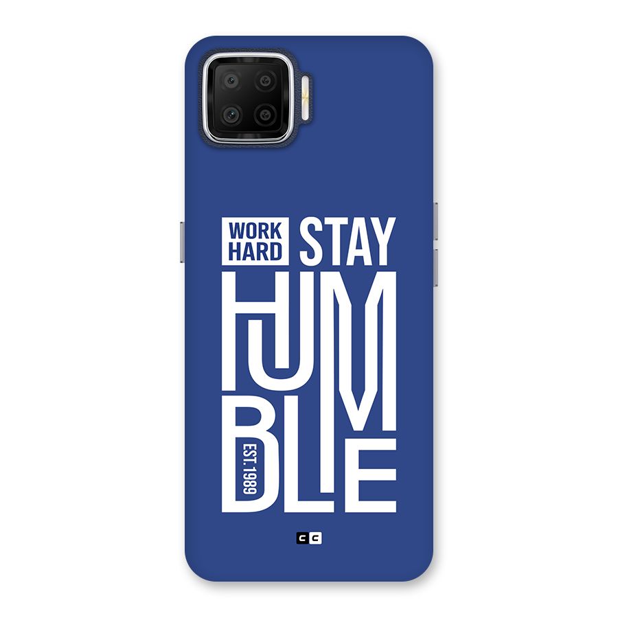 Always Stay Humble Back Case for Oppo F17