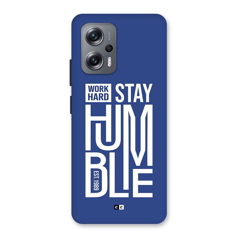 Always Stay Humble Back Case for Redmi K50i