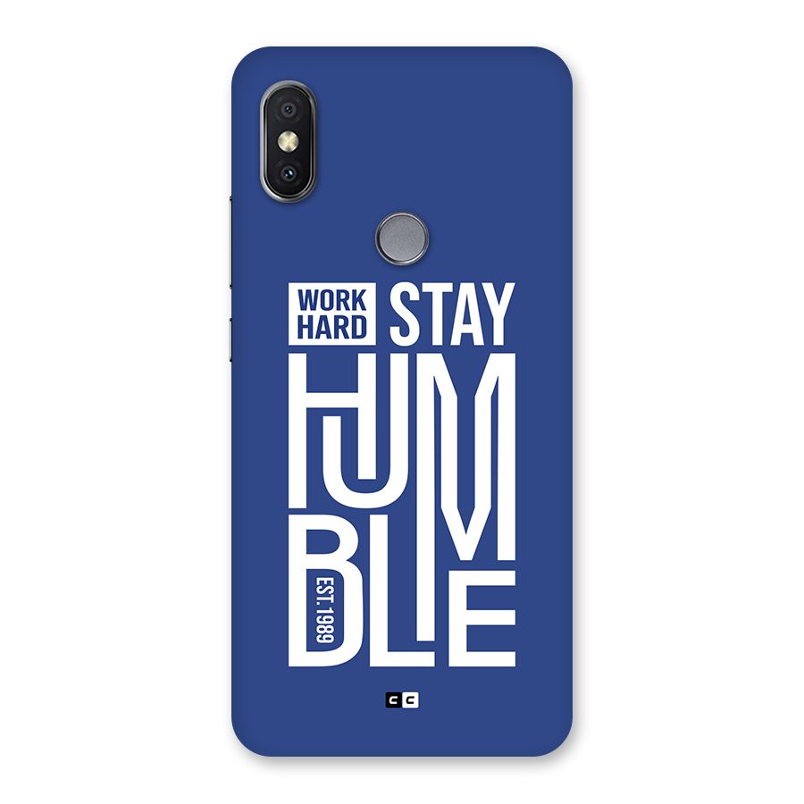 Always Stay Humble Back Case for Redmi Y2