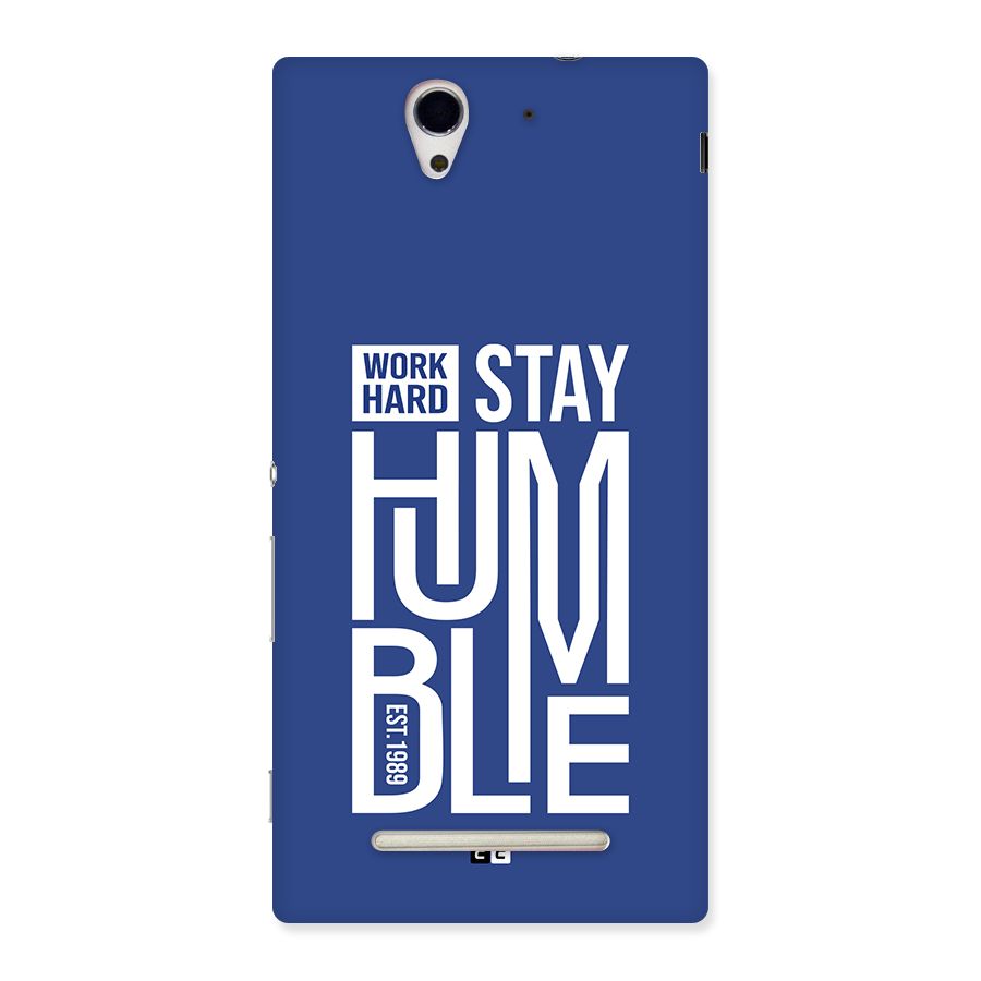 Always Stay Humble Back Case for Xperia C3