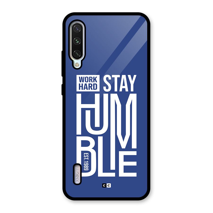 Always Stay Humble Glass Back Case for Mi A3