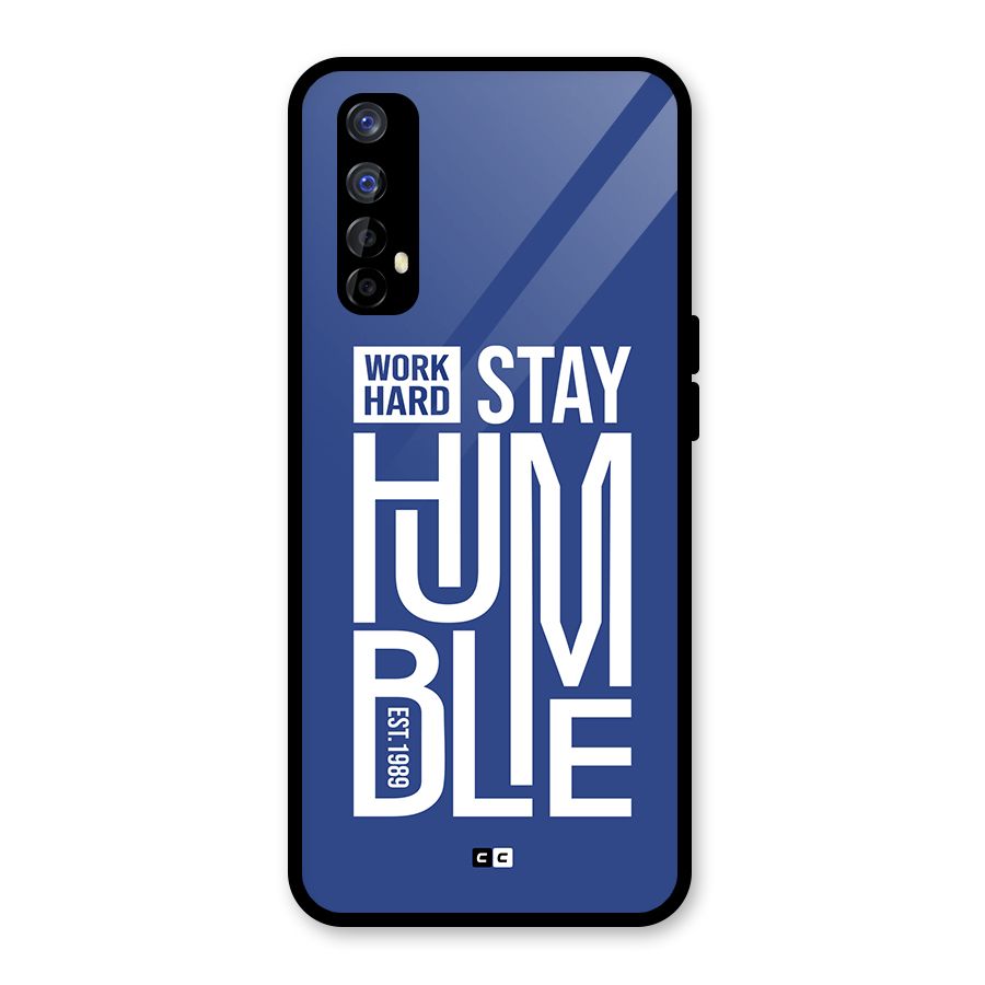 Always Stay Humble Glass Back Case for Realme Narzo 20 Pro