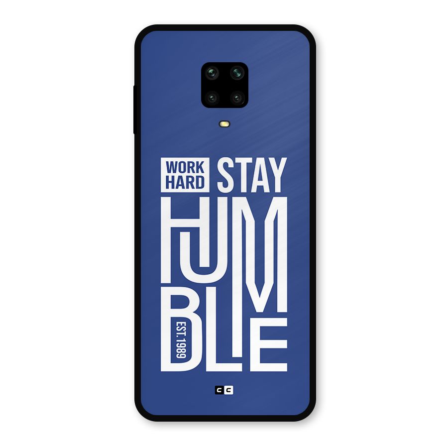 Always Stay Humble Metal Back Case for Poco M2 Pro