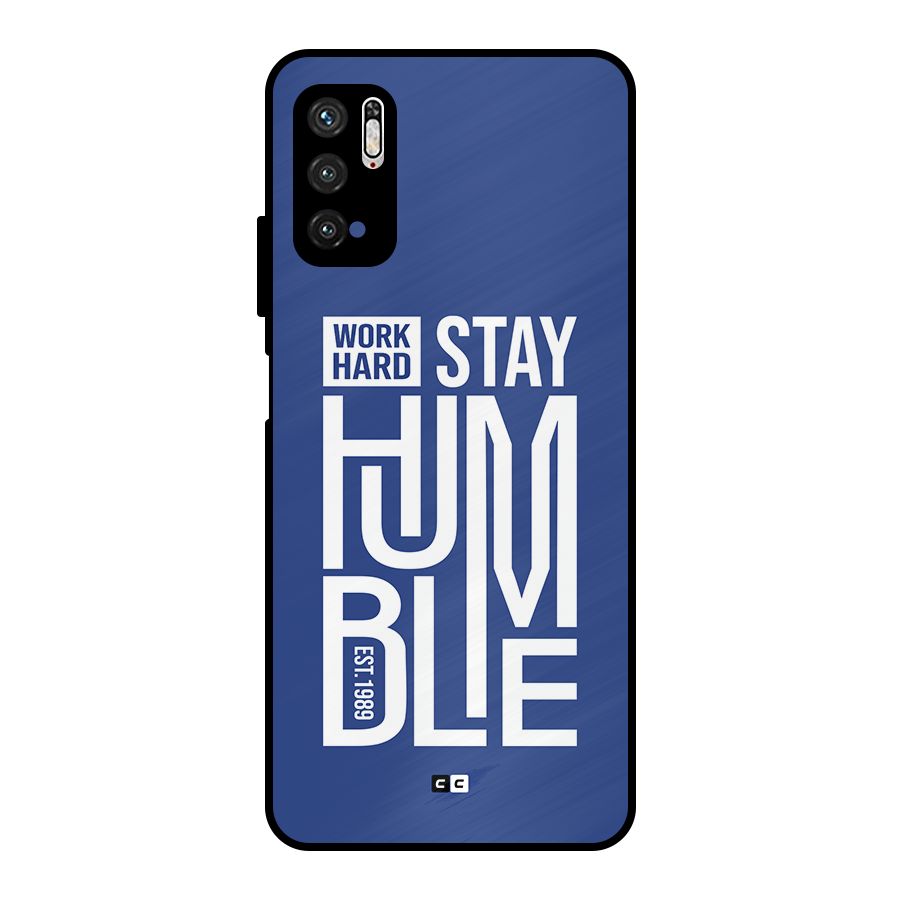 Always Stay Humble Metal Back Case for Poco M3 Pro 5G