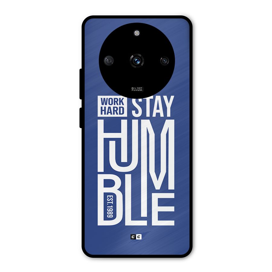 Always Stay Humble Metal Back Case for Realme Narzo 60 5G