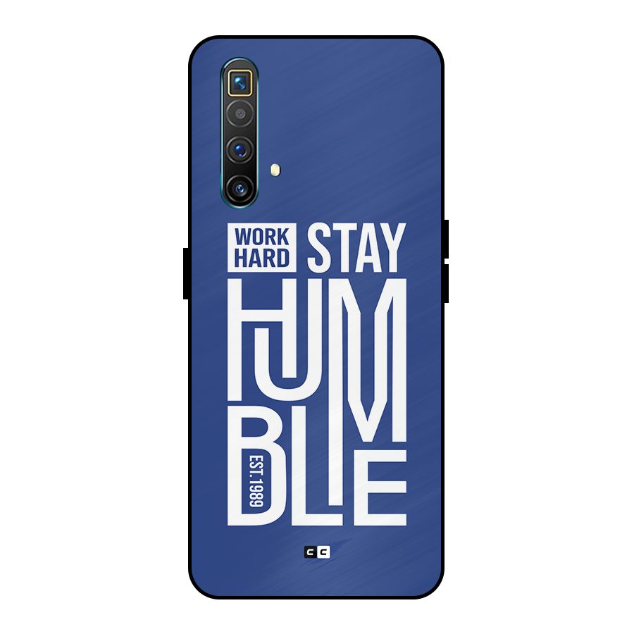 Always Stay Humble Metal Back Case for Realme X3