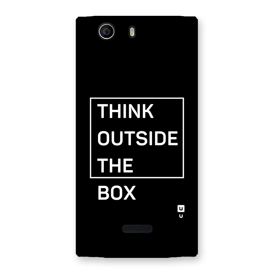 Always Think Outside Back Case for Canvas Nitro 2 E311