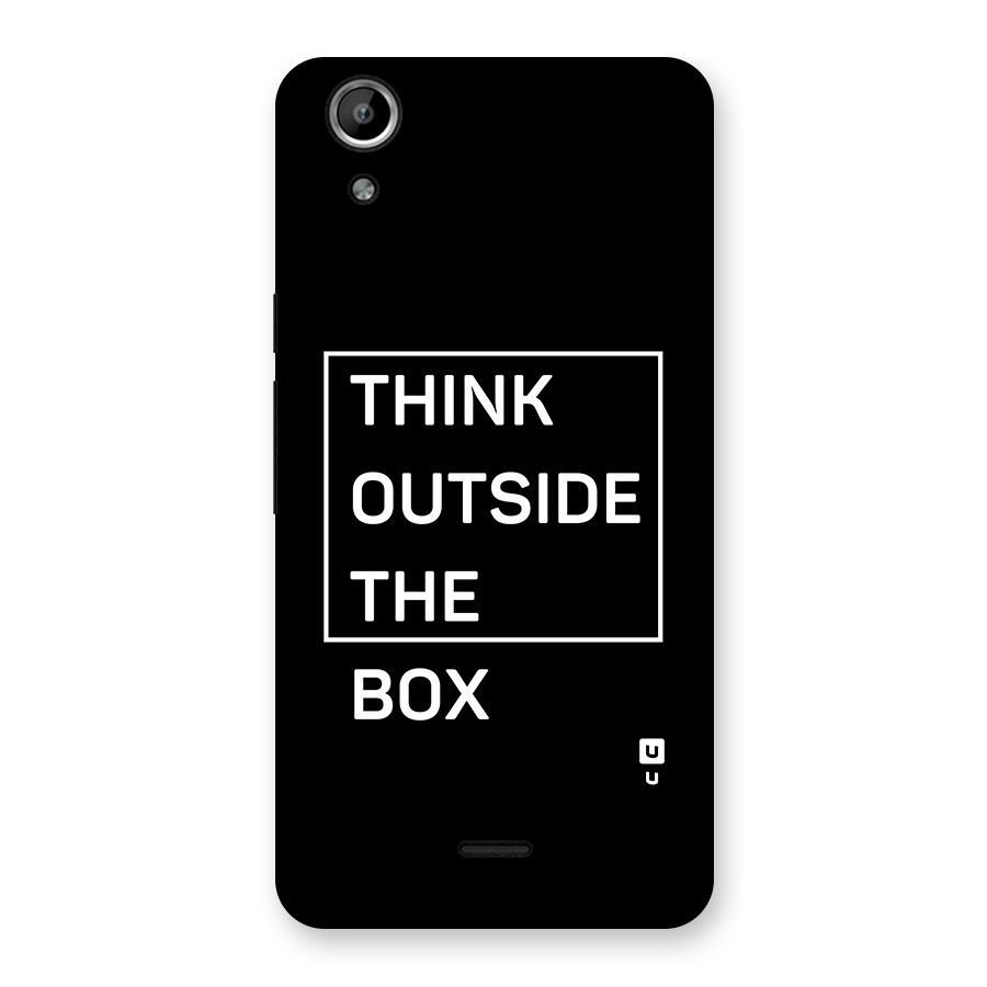 Always Think Outside Back Case for Canvas Selfie Lens Q345