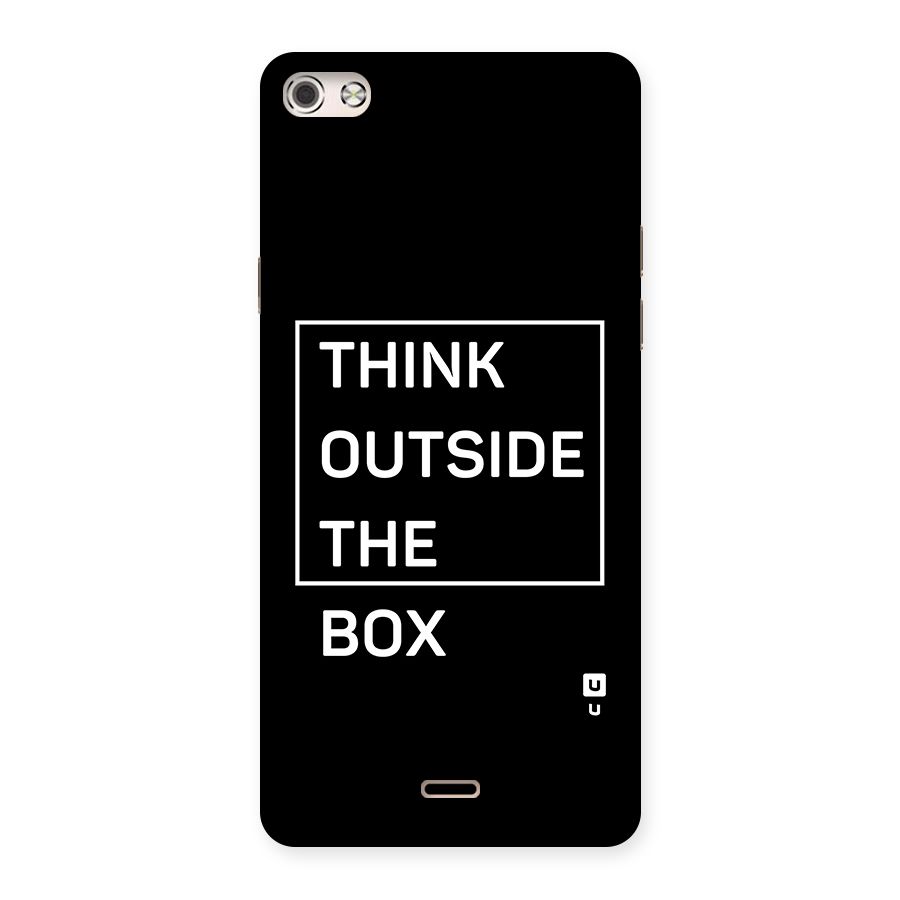 Always Think Outside Back Case for Canvas Silver 5