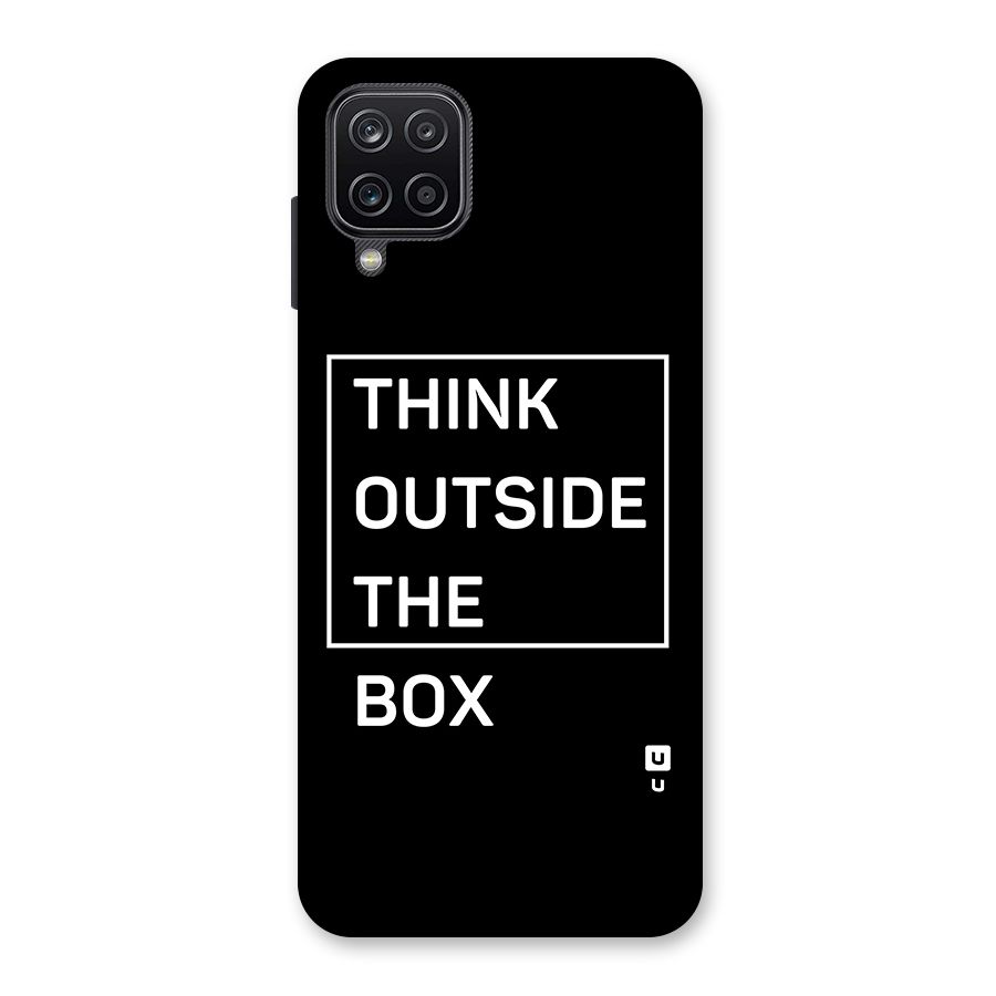 Always Think Outside Back Case for Galaxy A12