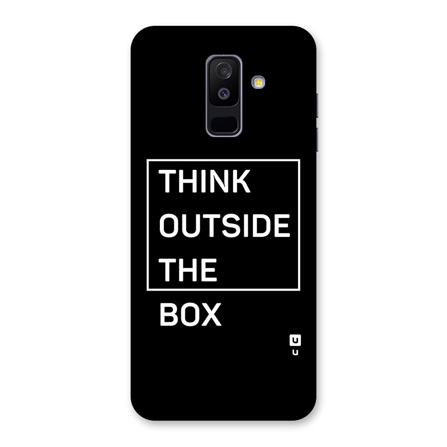 Always Think Outside Back Case for Galaxy A6 Plus