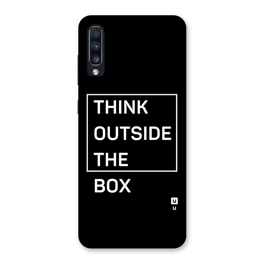 Always Think Outside Back Case for Galaxy A70