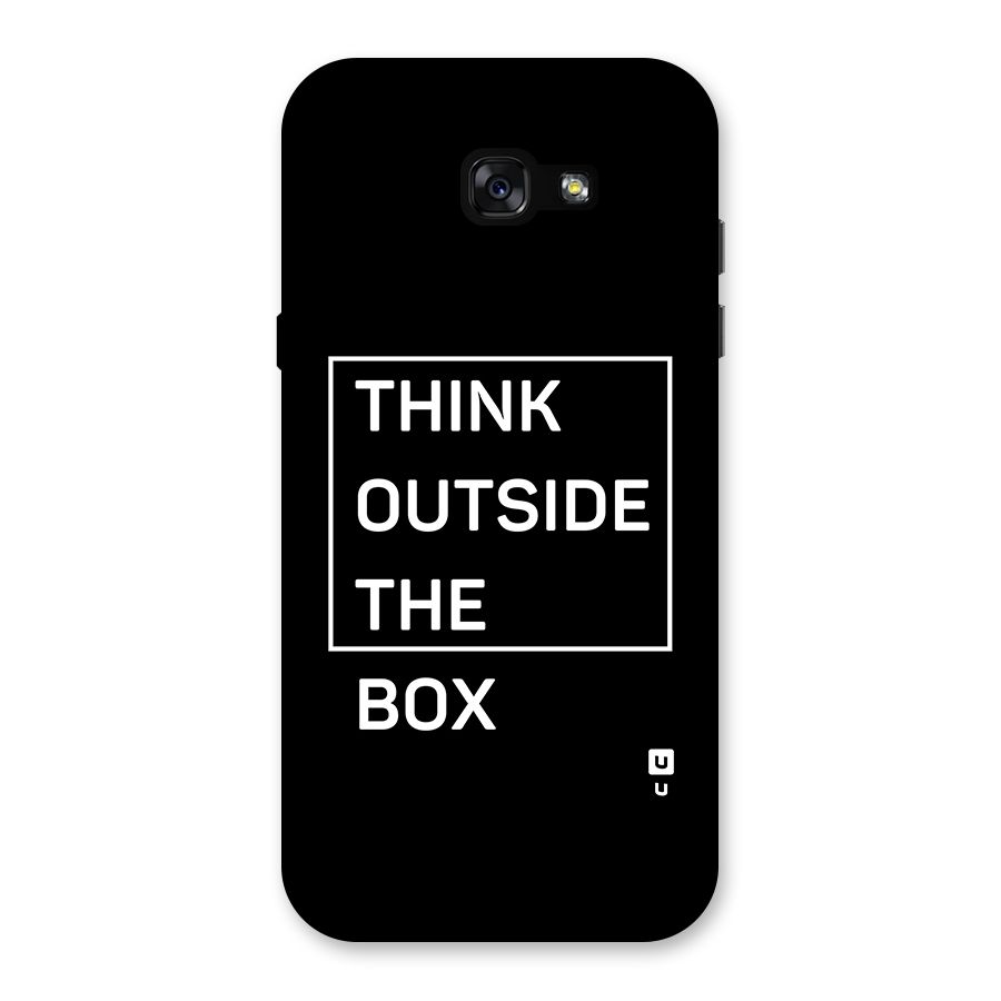 Always Think Outside Back Case for Galaxy A7 (2017)
